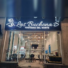 Anuncios neón las buchonas